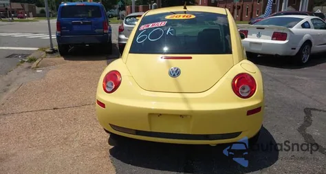 2010 Volkswagen New Beetle z USA, uszkodzony, nr VIN 3VWPG3AG2AM002349